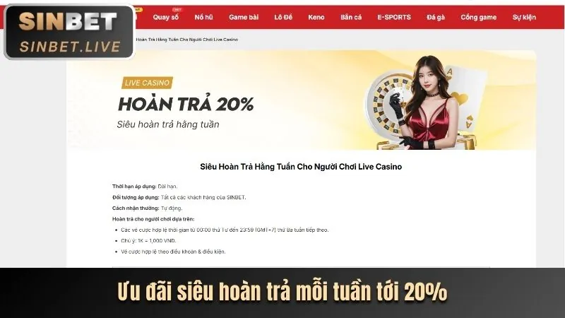 Thưởng chào mừng RV66